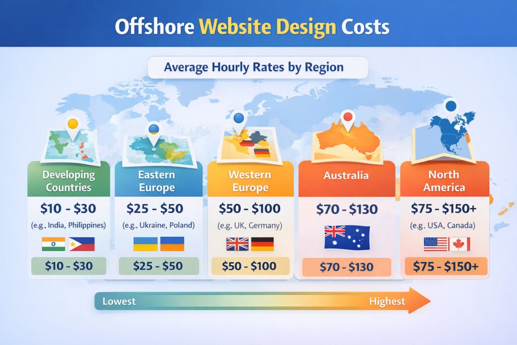 Offshore Website Design Costs