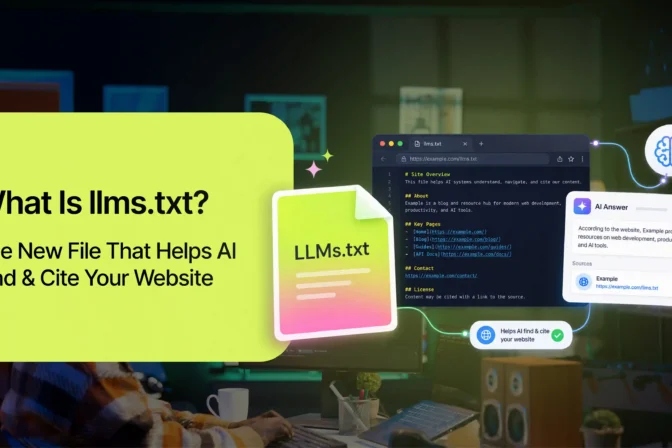 What is llms.txt? The new file that helps AI find & cite your website